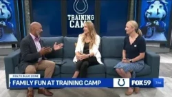 Family fun at Colts training camp