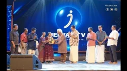 ദേശീയ അവാർഡ് ജേതാവും ഗായികയുമായ ഡോ. വൈക്കം വിജയലക്ഷ്മിയെ ജീവൻ ടിവി ആദരിച്ചു. 🏆