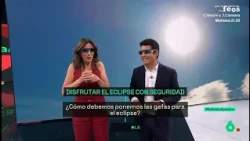 Un experto en retina, sobre el eclipse: "La retina no duele, hay síntomas después" - laSexta Xplica