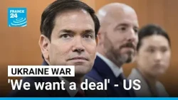 After meeting with Moscow, Washington reiterates wish to mediate Ukraine war • FRANCE 24 English
