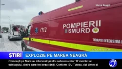 Explosion at sea