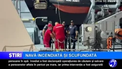 Navă lovită de dronă