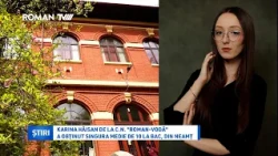 Karina Hăisan de la C.N. "Roman-Vodă" a obținut singura medie de 10 la BAC, din Neamț
