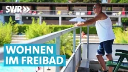 Zuhause im Schwimmbad: Michaels Wohnung über dem Kassenhäuschen