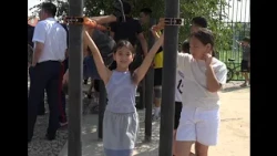 A new playground for children has appeared in the city