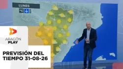 Weather forecast for Monday, August 31, 2026.