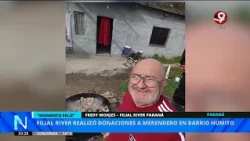 River branch made donations to a soup kitchen in Barrio Humito