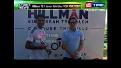 মৰিগাঁৱৰ চাৰণ বিলত উঃ-পূবৰ প্ৰথম Open Water Triathlon
