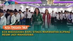 634 New Students of STIKes Maranatha Kupang Officially Begin Their Studies