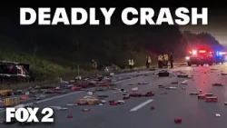 Four killed in crash on I-75 near Holly Township