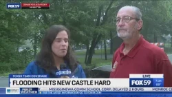Flooding hits New Castle