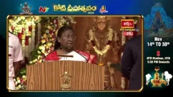 President Droupadi Murmu's Spiritual Address | Koti Deepotsavam 2025 | Bhakthi TV