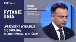 Andrzej Domański: między mną a prezydentem Nawrockim nie ma chemii | PYTANIE DNIA