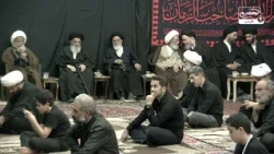 عزاداری شهادت امام رضا علیه السلام در بیت آیت الله العظمی شیرازی