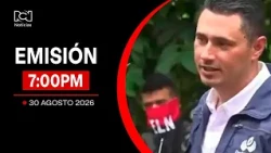 Noticias RCN 7:00 PM Broadcast / Sunday, August 30, 2026