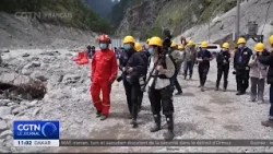 Mudslide: rescue operations continue in Gyirong, Xizang