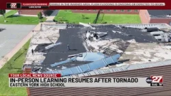 In-person learning resumes this week at Eastern York HS after tornado