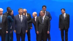 Փաշինյանն ու Պուտինը ողջունեցին միմյանց ՇՀԿ+ գագաթնաժողովից առաջ