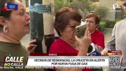 Surco: La Cruceta residents on alert over new gas leak