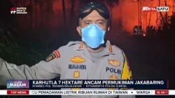 Kebakaran Hutan & Lahan di Jakabaring Palembang Ancam Permukiman Warga | BeritaSatu Malam