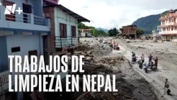 Nepal: Inician los trabajos de limpieza después de las inundaciones