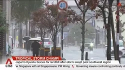 Tropical Storm Champi: Japan's Kyushu braces for landfall after storm sweeps past southwest region