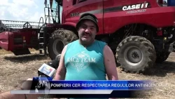 Pompierii cer respectarea regulilor antiincendiare