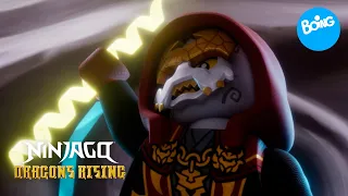 Ninjago: El renacer de los dragones | El ninja y el Arma de la Desolación 🔥⚡ | Boing