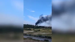 Vilniuje kilęs gaisras sukėlė tarnybas ant kojų: užfiksavo vaizdus