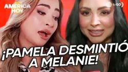 América Hoy: Pamela Franco contradicted Melanie Martínez (TODAY)