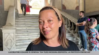 Genoa City Council, workers' protest: "No response, the state of unrest continues"
