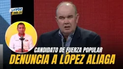 Samuel Daza of FP files complaint with JNE against RAFAEL LÓPEZ ALIAGA for POLITICAL BLACKMAIL