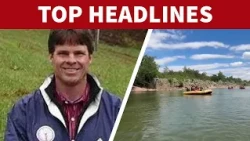 Olympian charged with damaging Reflecting Pool; Teen swimmer missing in Potomac River