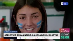 This is how they celebrated Las Leonas' victory in Mendoza