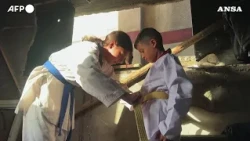 A Gaza gli atleti di taekwondo tornano ad allenarsi tra le macerie