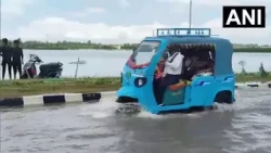 #watch  | Bhagalpur, Bihar: Bhagalpur Floods Disrupt Traffic as NH-80 Shut for 5 Days