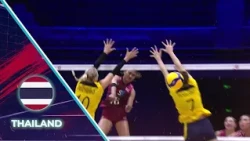 Epic Battle! Thailand vs Korea in the 2026 AVC Continental Quarterfinals - Live on Moji! #shorts