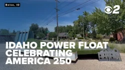 Idaho Power celebrating America 250 with Fourth of July parade float