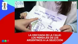Fans take to the streets across the country to cheer on the Argentine National Team