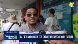 #TeleislasNews I Isleños marcharon por garantias en servicio de enegía.