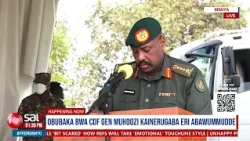 Obubaka bwa CDF Gen. Muhoozi Kainerugaba eri abawummudde