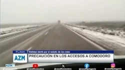 Exercise caution on roads into Comodoro