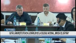 GUTĂU CLARIFIES THE STATUS OF THE RENOVATION WORKS AT “MIRCEA CEL BĂTRÂN” NATIONAL COLLEGE