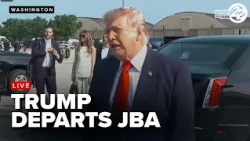 President Trump travels to North Dakota on new Air Force One plane