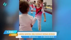 Şəkidə kapoeyra üzrə üçgünlük seminar keçirilib