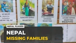 Families seek news of missing in Nepal: Thousands still unaccounted for after floods