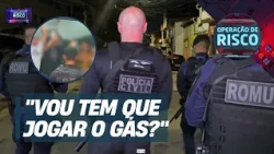 "DIDN'T ACT LIKE A MAN!": Chief shuts down street party and officer scolds participant