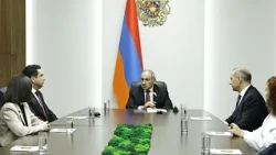 Փաշինյանն Ալեն Սիմոնյանին ներկայացրել է Անվտանգության խորհրդի քարտուղարի պաշտոնում