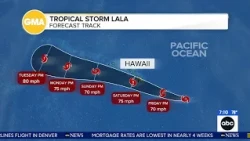 Tropical Storm Lala forecast and track: Storm expected to become hurricane