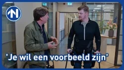 Zo kan Dennie weer lopen na een dwarslaesie
